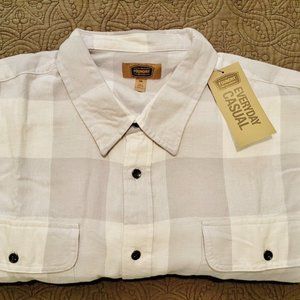 The Foundry Big & Tall Supply Co. Mens Long Sleeve Flannel Shirt Size 3XL